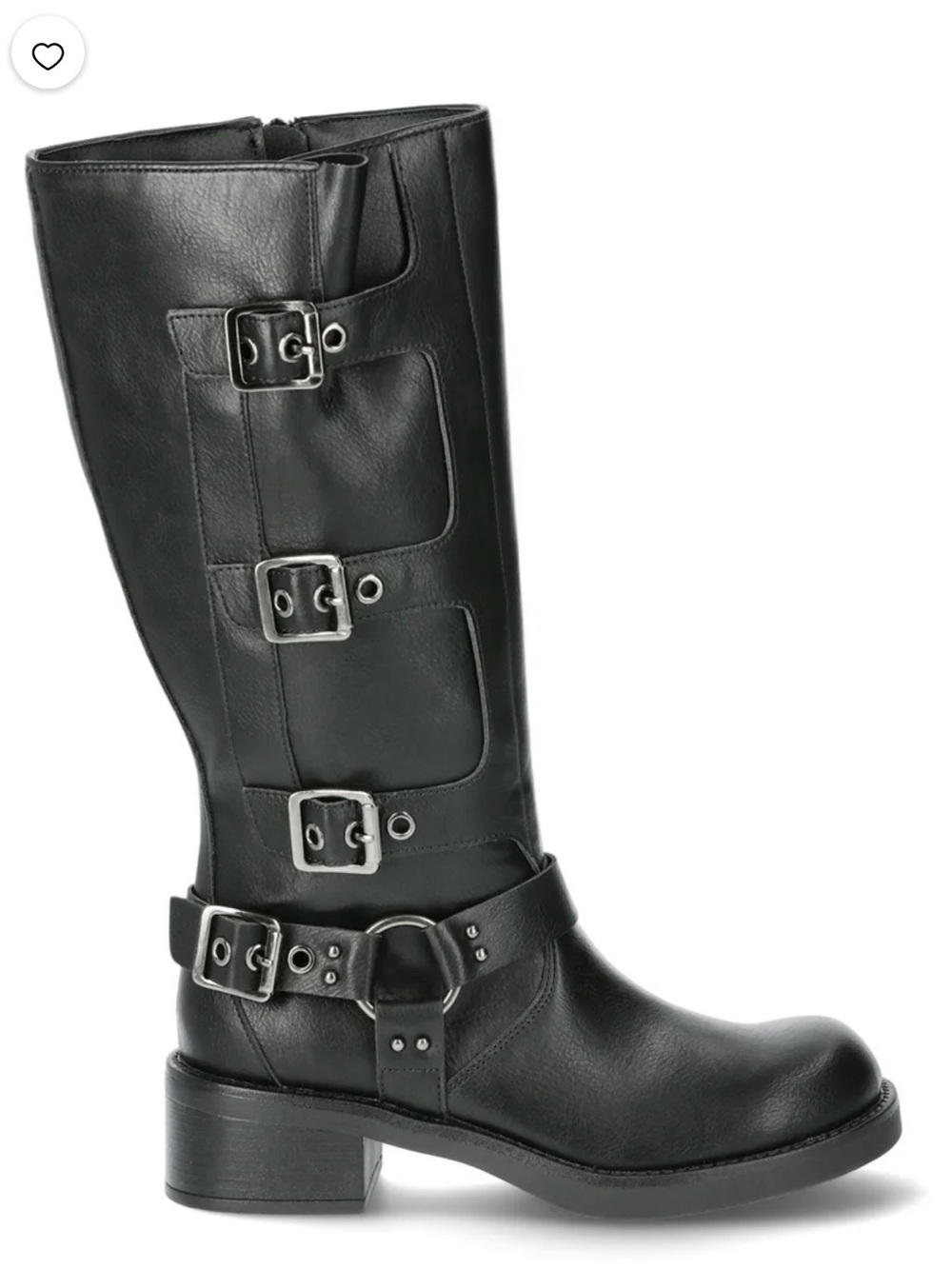 NWOT Madden NYC Tall Back Moto Boots